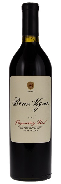 2012 Beau Vigne Reserve Red, 750ml