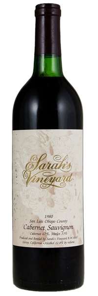 1980 Sarah's Vineyard Cabernet Sauvignon, 750ml