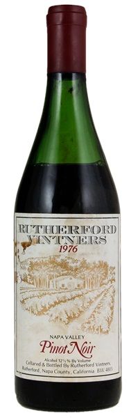 1976 Rutherford Vintners Pinot Noir, 750ml
