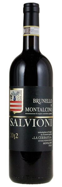 2012 Cerbaiola (Salvioni) Brunello di Montalcino, 750ml