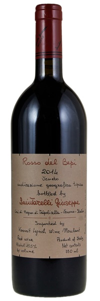 2014 Giuseppe Quintarelli Rosso del Bepi, 750ml