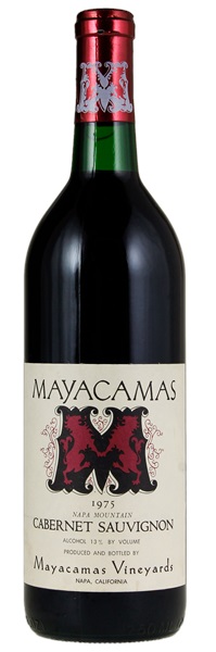 1975 Mayacamas Cabernet Sauvignon, 750ml