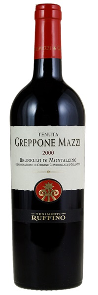 2000 Greppone Mazzi Brunello di Montalcino, 750ml