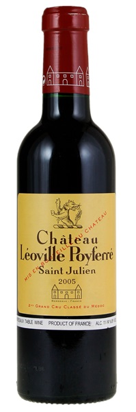 2005 Château Leoville-Poyferre, 375ml