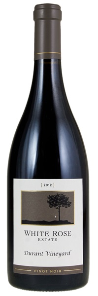 2012 White Rose Estate Durant Vineyard Pinot Noir, 750ml