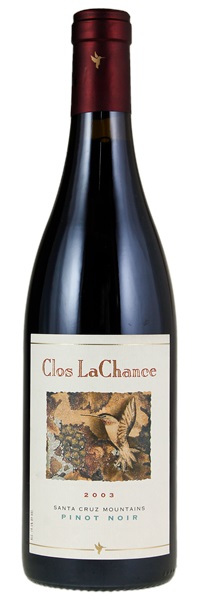 2003 Clos LaChance Pinot Noir, 750ml