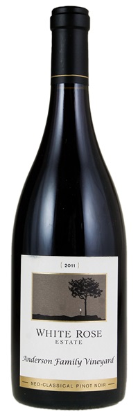 2011 White Rose Estate Anderson Family Vineyard Pinot Noir, 750ml