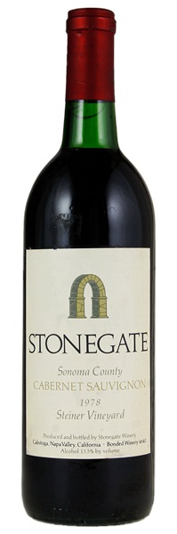 1978 Stonegate Steiner Vineyard Cabernet Sauvignon, 750ml