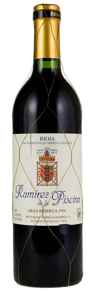1996 Ramirez De La Piscina Rioja Gran Reserva, 750ml