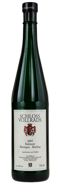 2004 Schloss Vollrads Riesling Kabinett #12, 750ml