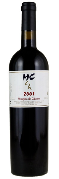 2001 Marques de Caceres Rioja MC, 750ml