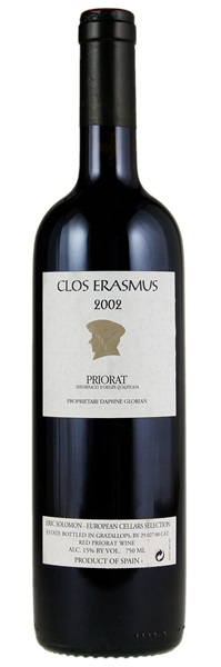 2002 Clos I Terrasses Priorat Clos Erasmus, 750ml