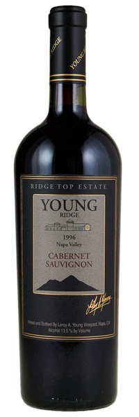 1996 Young Ridge Ridge Top Estate Cabernet Sauvignon, 750ml
