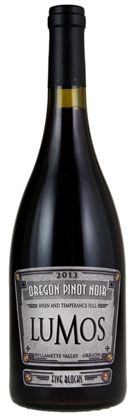 2013 Lumos Wine Co. Five Blocks Pinot Noir, 750ml