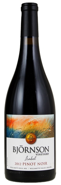 2012 Bjornson Vineyard Isabel Pinot Noir, 750ml