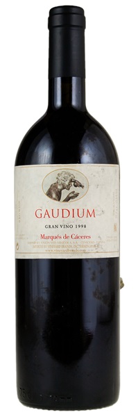 1998 Marques de Caceres Gaudium Rioja Gran Vino Reserva, 750ml