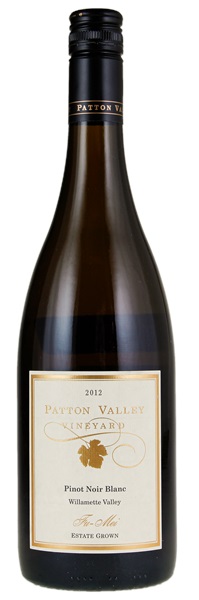 2012 Patton Valley Vineyard Fu-Mei Pinot Noir Blanc (Screwcap), 750ml