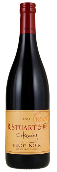 2011 R. Stuart & Co. Hirschy Vineyard Pinot Noir, 750ml