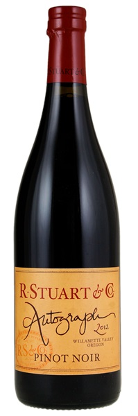 2012 R. Stuart & Co. Autograph Pinot Noir, 750ml
