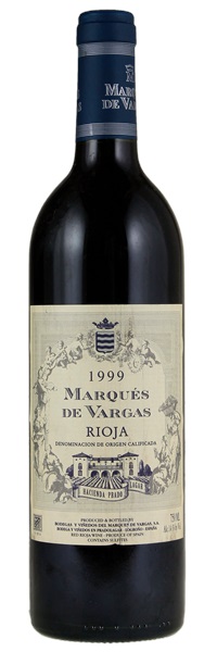 1999 Marques de Vargas Rioja Reserva, 750ml