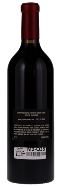 2012 Progeny Winery Special Selection Reserve Cabernet Sauvignon, 750ml