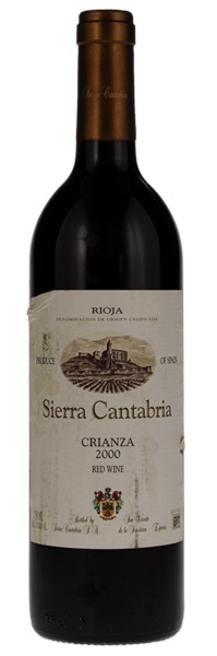 2000 Sierra Cantabria Crianza, 750ml