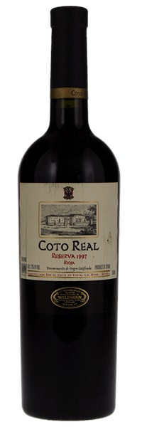 1997 El Coto de Rioja Coto Real Reserva, 750ml