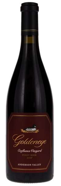 2018 Goldeneye Confluence Vineyard Pinot Noir, 750ml