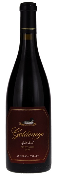 2018 Goldeneye Split Rail Vineyard Pinot Noir, 750ml