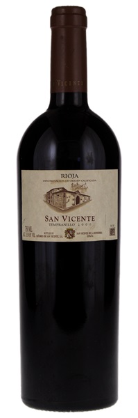 2000 Senorio de San Vicente Rioja, 750ml
