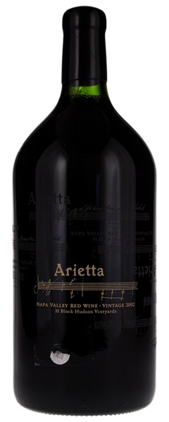 2002 Arietta Red H Block Hudson Vineyard, 3.0ltr