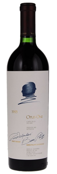 1993 Opus One Cabernet Sauvignon Blend | WineBid | Wine for Sale