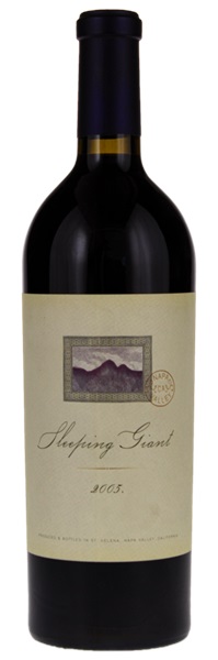 2005 Dearden Wines Sleeping Giant Aldoroty Vineyard Cabernet Sauvignon, 750ml