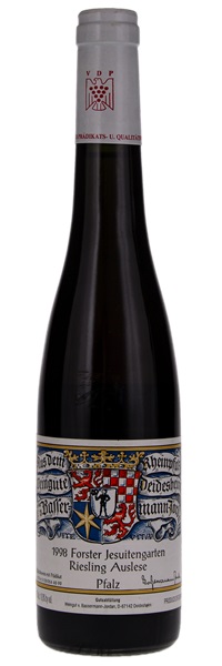 1998 Bassermann Jordan Forster Jesuitengarten Riesling Auslese #46, 375ml