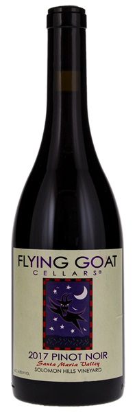 2017 Flying Goat Cellars Solomon Hills Vineyard Pinot Noir, 750ml