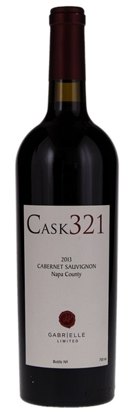 2013 Gabrielle Limited Cask 321 Cabernet Sauvignon, 750ml