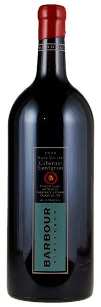 2000 Barbour Cabernet Sauvignon, 3.0ltr