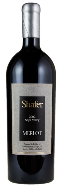 2002 Shafer Vineyards Merlot, 3.0ltr