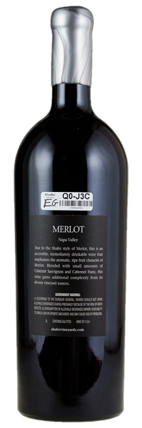 2002 Shafer Vineyards Merlot, 3.0ltr