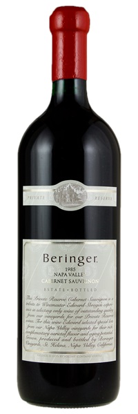 1985 Beringer Private Reserve Cabernet Sauvignon, 3.0ltr