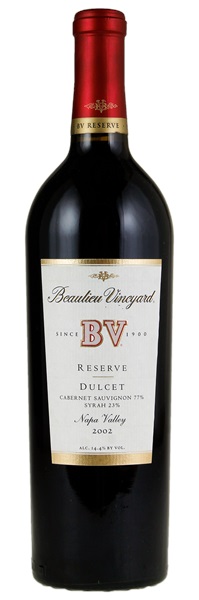 2002 Beaulieu Vineyard Reserve Dulcet, 750ml