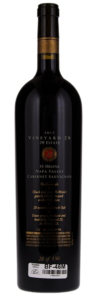 2017 Vineyard 29 Proprietary Red, 1.5ltr