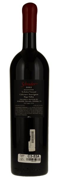 2002 Schrader MMII (Old Sparky), 1.5ltr