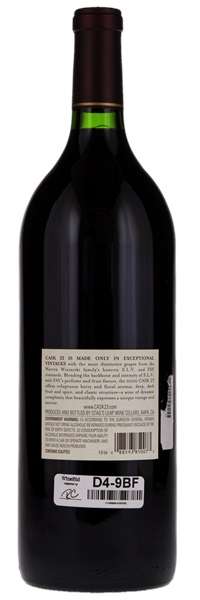 2000 Stag's Leap Wine Cellars Cask 23, 1.5ltr