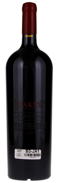 2017 Zakin Family Estate Cabernet Sauvignon, 1.5ltr
