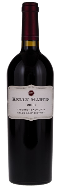 2003 Kelly Martin Wines Cabernet Sauvignon, 750ml