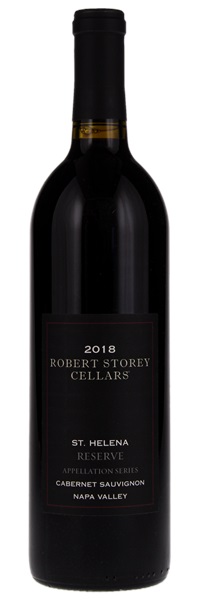 2018 Robert Storey Cellars St. Helena Reserve Cabernet Sauvignon, 750ml