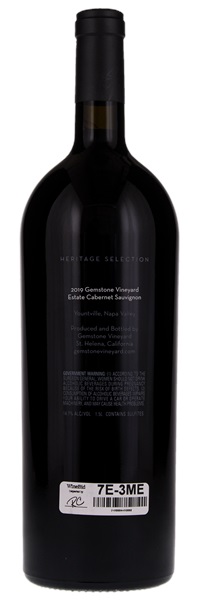 2019 Gemstone Heritage Selection Cabernet Sauvignon, 1.5ltr