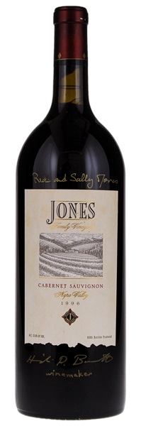1996 Jones Family Cabernet Sauvignon, 1.5ltr