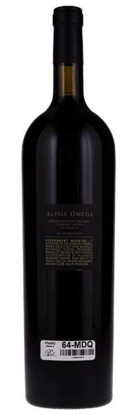 2012 Alpha Omega Cabernet Sauvignon, 1.5ltr
